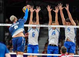Volley : Victoire éclatante des Bleus sur les Italiens en route vers la finale – L’Humanité news-08082024-030713