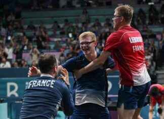 Bronze par équipes aux JO 2024: Victoire des frères Lebrun et Simon Gauzy en cinq matchs news-09082024-153752