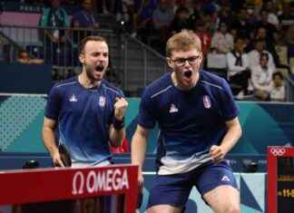 Les pongistes français Tual et Samba-Mayela en finale des JO de Paris 2024 news-09082024-154008