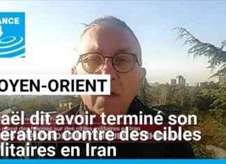 Israël termine son opération contre l’Iran news-26102024-082753