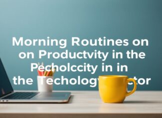 L’Impact des Routines Matinales sur la Productivité dans le Secteur Technologique The Impact of Morning Routines on Productivity in the Technology Sector