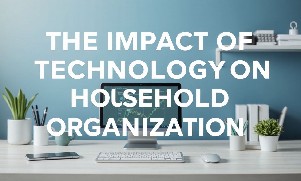L'Impact des Technologies sur l'Organisation Domestique
