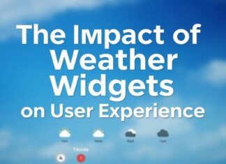 L’Impact des Widgets Météorologiques sur l’Expérience Utilisateur The Impact of Weather Widgets on User Experience