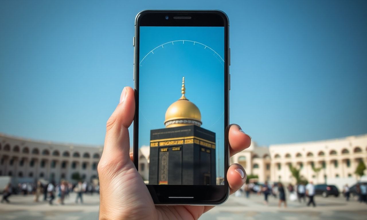 Comment votre téléphone peut-il vous guider vers la Qibla ?